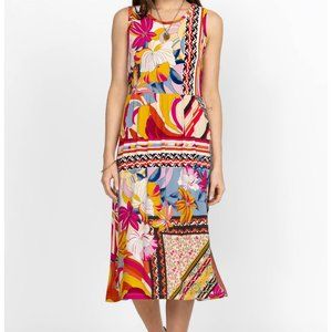 Johnny Was Sleeveless Rachel May Easy Fit Tank Dress Medium